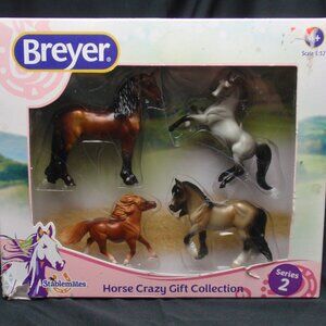 Breyer Stablemates Horse Crazy Gift Collection Series 2 in Damaged Box
